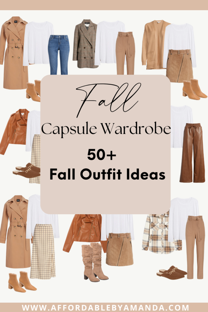 Fall Capsule Wardrobe Affordable By Amanda