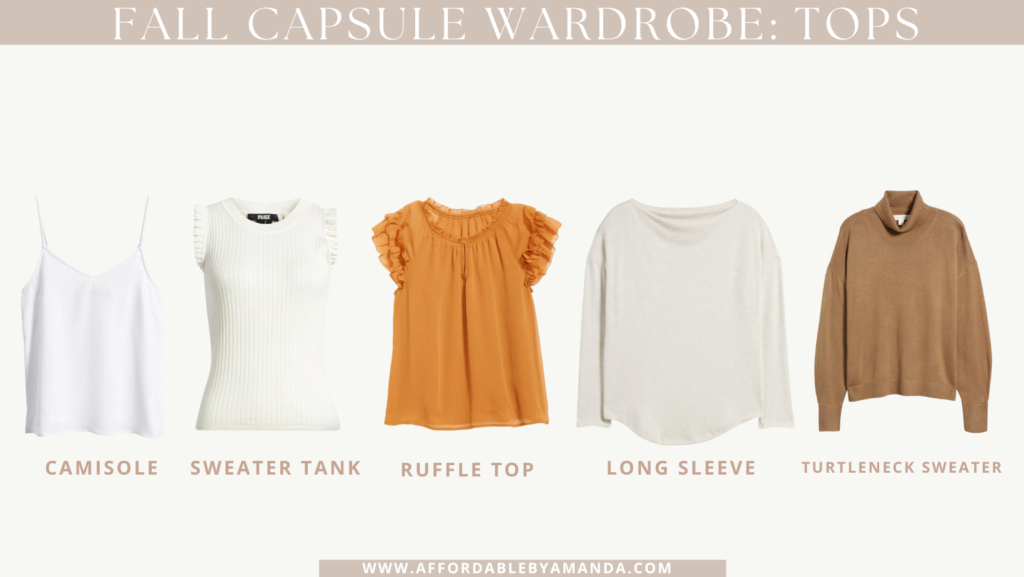 Fall Capsule Wardrobe Affordable By Amanda