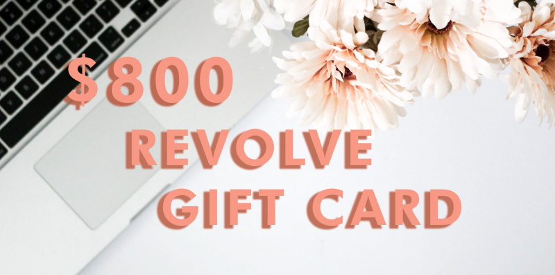 $800 Revolve Gift Card Giveaway