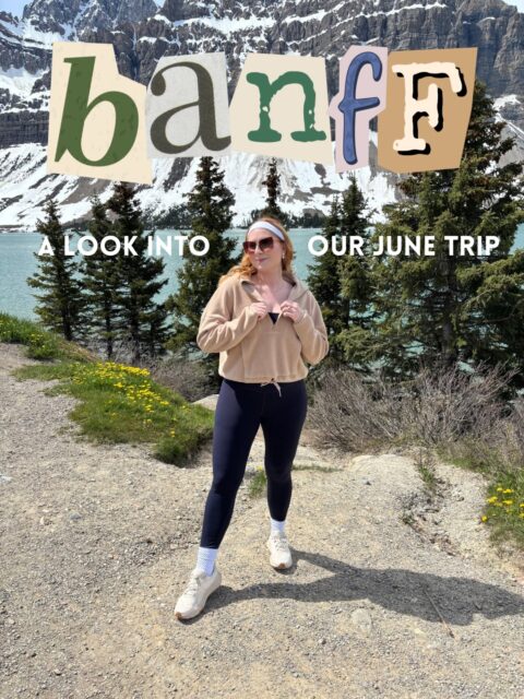 Traded the 🏝️ for 🏔️ + couldn’t be happier!! Spending the week in Banff, Canada 🇨🇦 (on my bucket list) & it’s been crazy beautiful 🤩 #banffcanada #banffnationalpark #visitbanff #banffalberta
