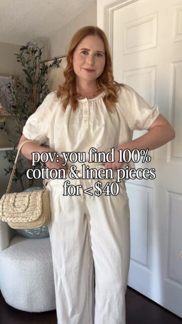 Drop OUTFITS👇🏻☀️ to grab these 100% cotton & linen pieces that are *UNDER $40* 👀‼️

Everything is from @walmart 💙😱 and just styled these summer fashion finds [+ many more] on YouTube for you - search 🔍 Affordable by Amanda to find my recent upload 🎥

cotton outfits, cotton summer fashion, cotton dresses, walmart fashion finds 2026 • walmart style • walmart outfit ideas 2026 • walmart fashion try on 2026 • walmart outfit ideas for women • linen pants • linen blouse • linen fashion finds • linen styles • linen outfits for summer • linen styles for women, walmart try on haul, walmart haul, walmart summer outfit ideas, Walmart try on haul 2026 #walmartfashion #walmartstyle #cottonoutfits #linenoutfits