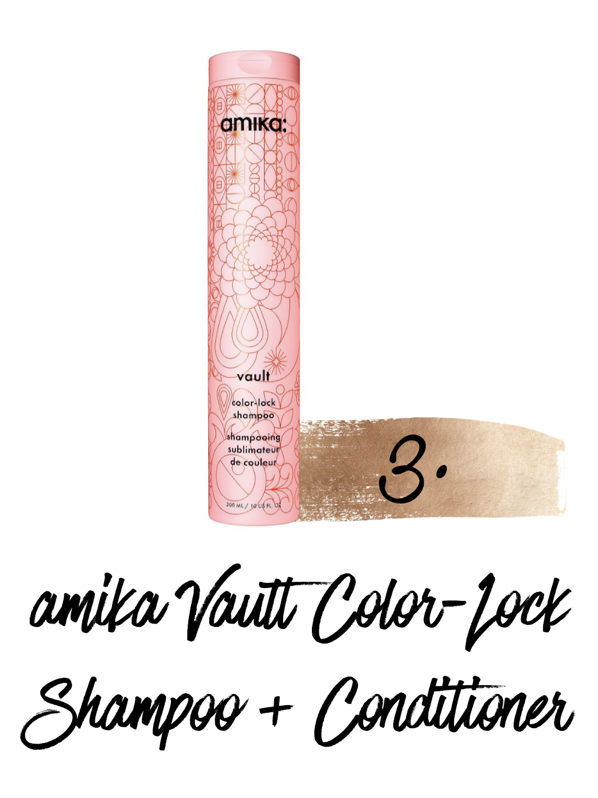 5 New Beauty Products I'm Loving This Winter - Affordable by Amanda - 3. amika Vault Color-Lock Shampoo/Conditioner