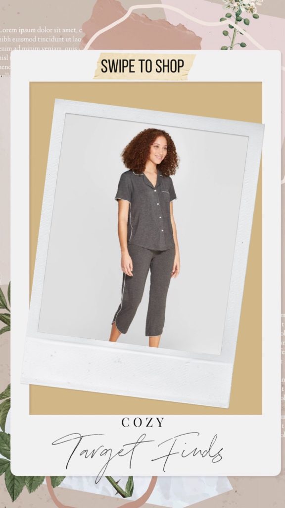 Women's Beautifully Soft Short Sleeve Notch Collar Top And Shorts Pajama Set  - Stars Above™ : Target