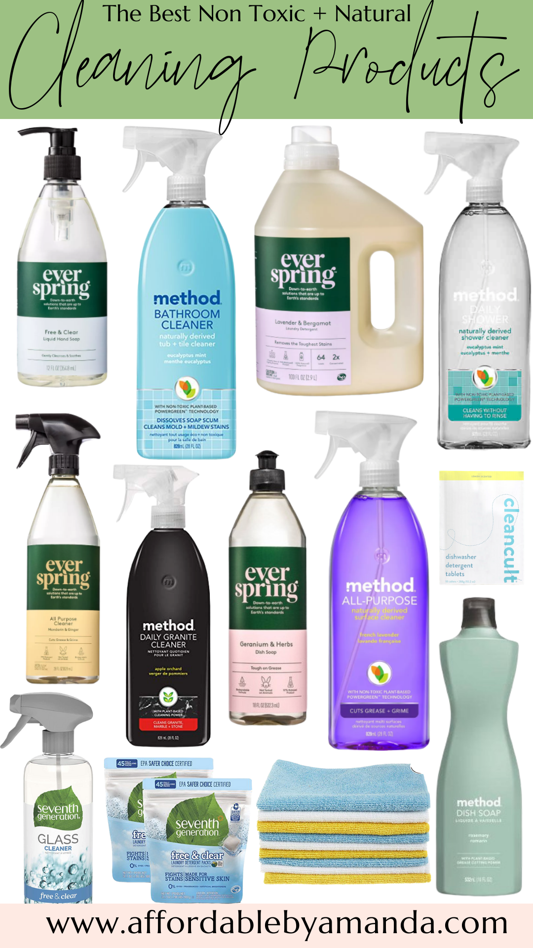 Natural Cleaning Products and Accessories – Better Life