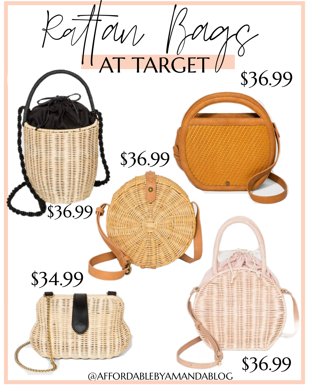 Ladies Straw Bags : Target