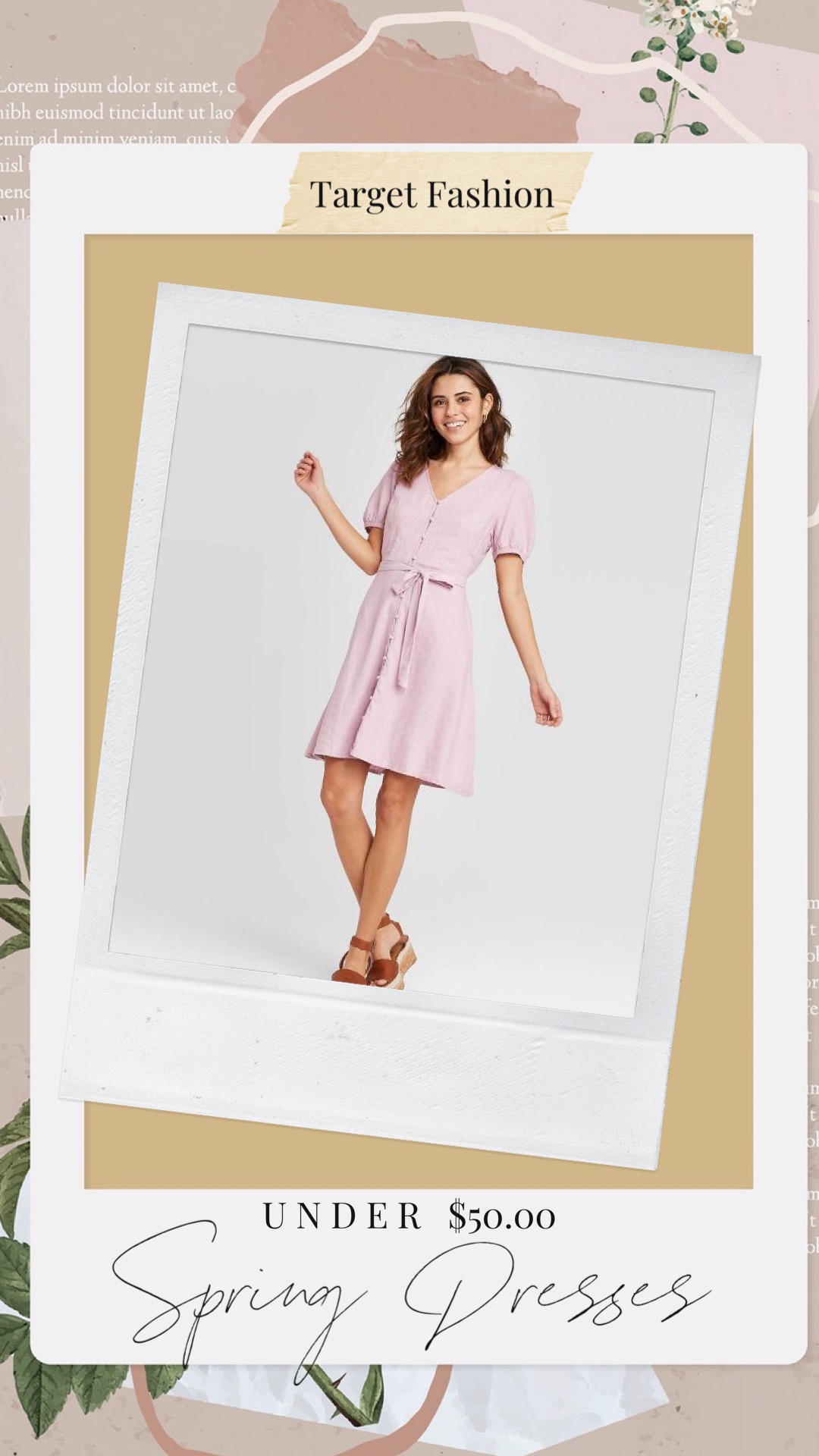 Target Dresses for Spring Under $50 