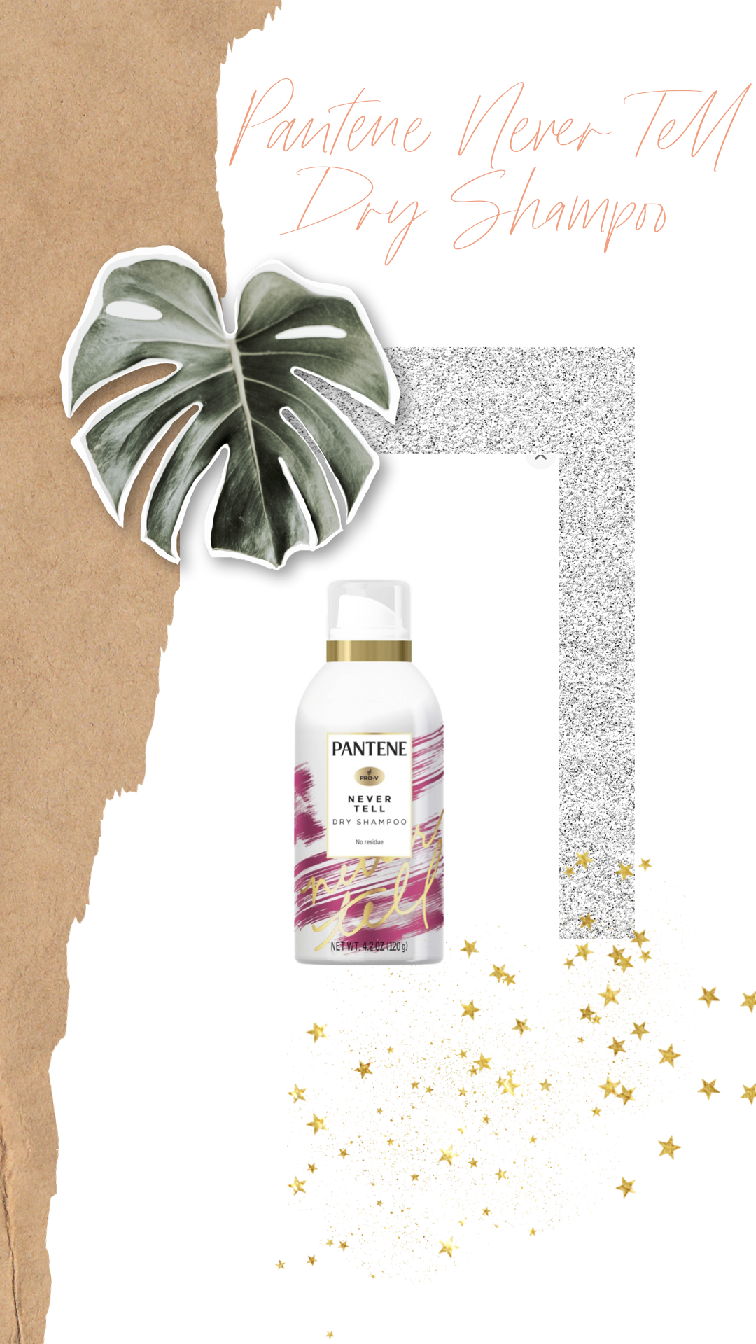Pantene Never Tell Dry Shampoo Review : Affordable by Amanda, Florida Style and Beauty Blogger | Dry Shampoo from the drugstore that works without leaving residue behind