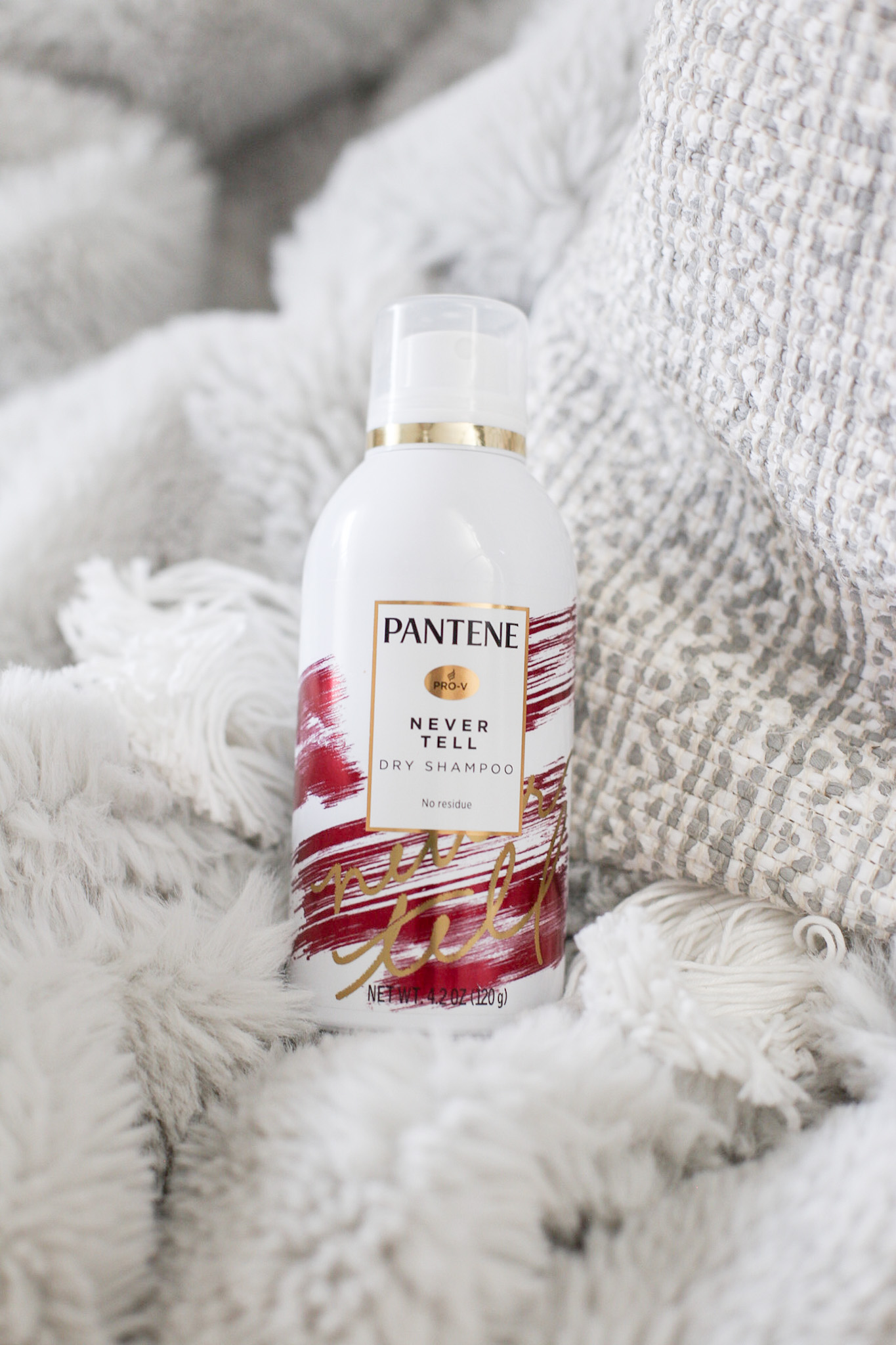 Pantene Never Tell Dry Shampoo Spray with a Sulfate Free Formula Review