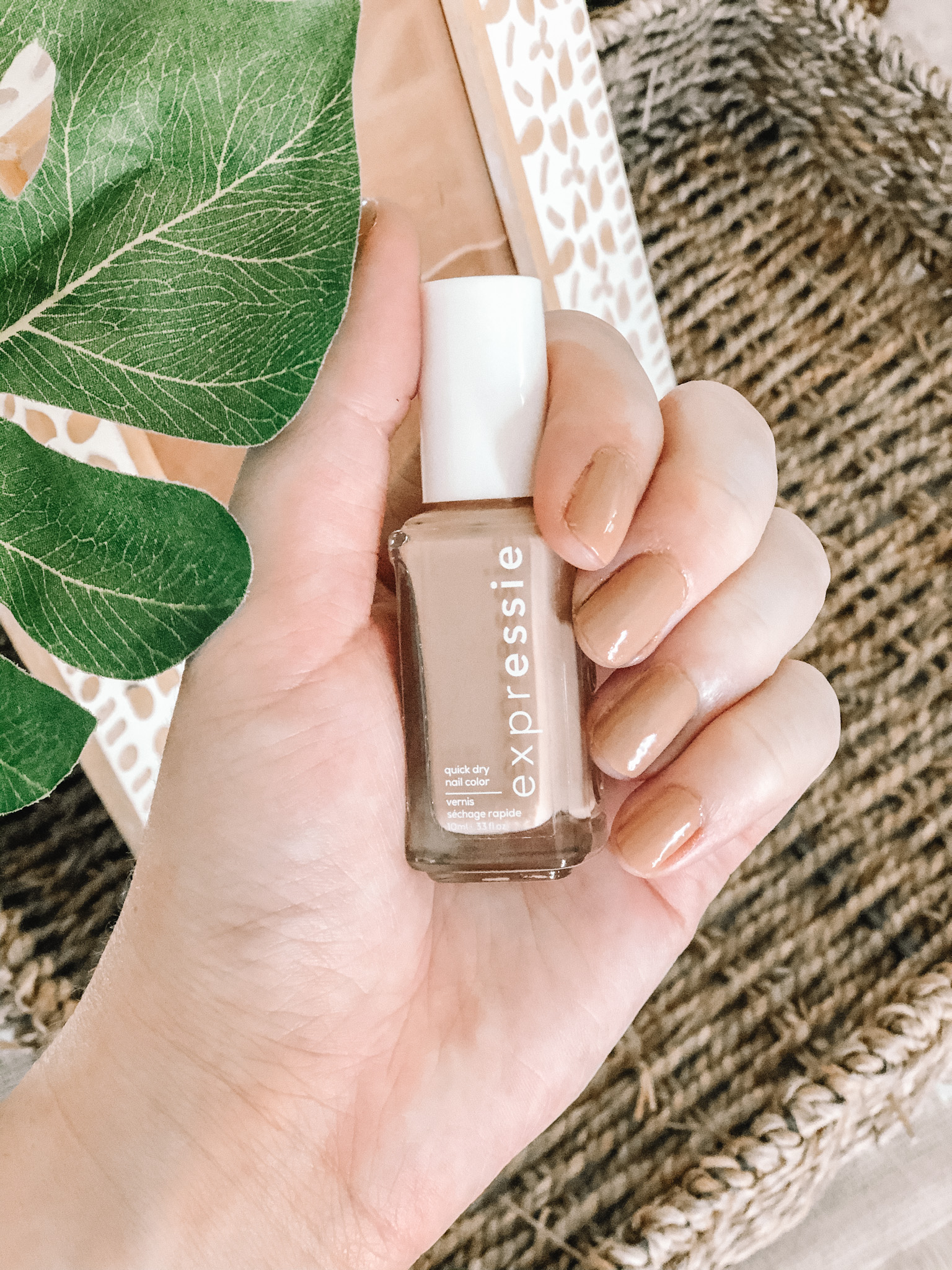How to Give Yourself a Manicure at Home. Florida style blogger Amanda Burrows of the blog Affordable by Amanda shares her tips for achieving the perfect manicure at home. essie Base Coat Nail Polish, essie expressie Quick-Dry Nail Polish, essie good to go top coat.