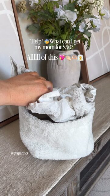 💬type: GIFT 🎁 & I’ll send you details to recreate your own under $50 gift for mom before Mother’s Day this Sunday 💐✨💖#ad #cvspartner 

Everything came out to under $50 when I was shopping at @cvspharmacy yesterday to pick up some last minute gifts for my Mom 🥰💕

This is a great gift idea for moms because it combines a little self-care {body wash, the pink pouf, @burtsbees face mask & hand cream} with a few viral beauty faves {the @maybelline lifter gloss beats other brands!!} 🎉👏🏻

Right now at CVS you can also get 40% off all photos - use code: SITEWIDE40 🤍 print out your fave pic of you + your mom today!! 

💬say: GIFT & see your 📥 from me! 

cvs gift ideas • gifts for moms • last minute mothers day gifts • last minute gifts for moms • mothers day gift guide • mothers day gifts under $50 • gift ideas for mom • gifts for mothers day • beauty gifts for moms • cvs pharmacy • cvs gift guide • cvs beauty products • burr basket • burr basket Mother’s Day • burr basket gift ideas • build a mothers day burr basket #mothersdaygiftbaskets #burrbasket #mothersdayatcvs