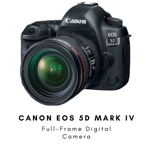 Canon EOS 5D Mark IV DSLR Camera with 24-70mm f/4L II Lens | Best Cameras for Fashion Blogging in 2020 