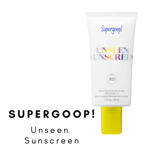 Supergoop! UNSEEN SUNSCREEN SPF 40 - What To Pack to The Beach in 2020 