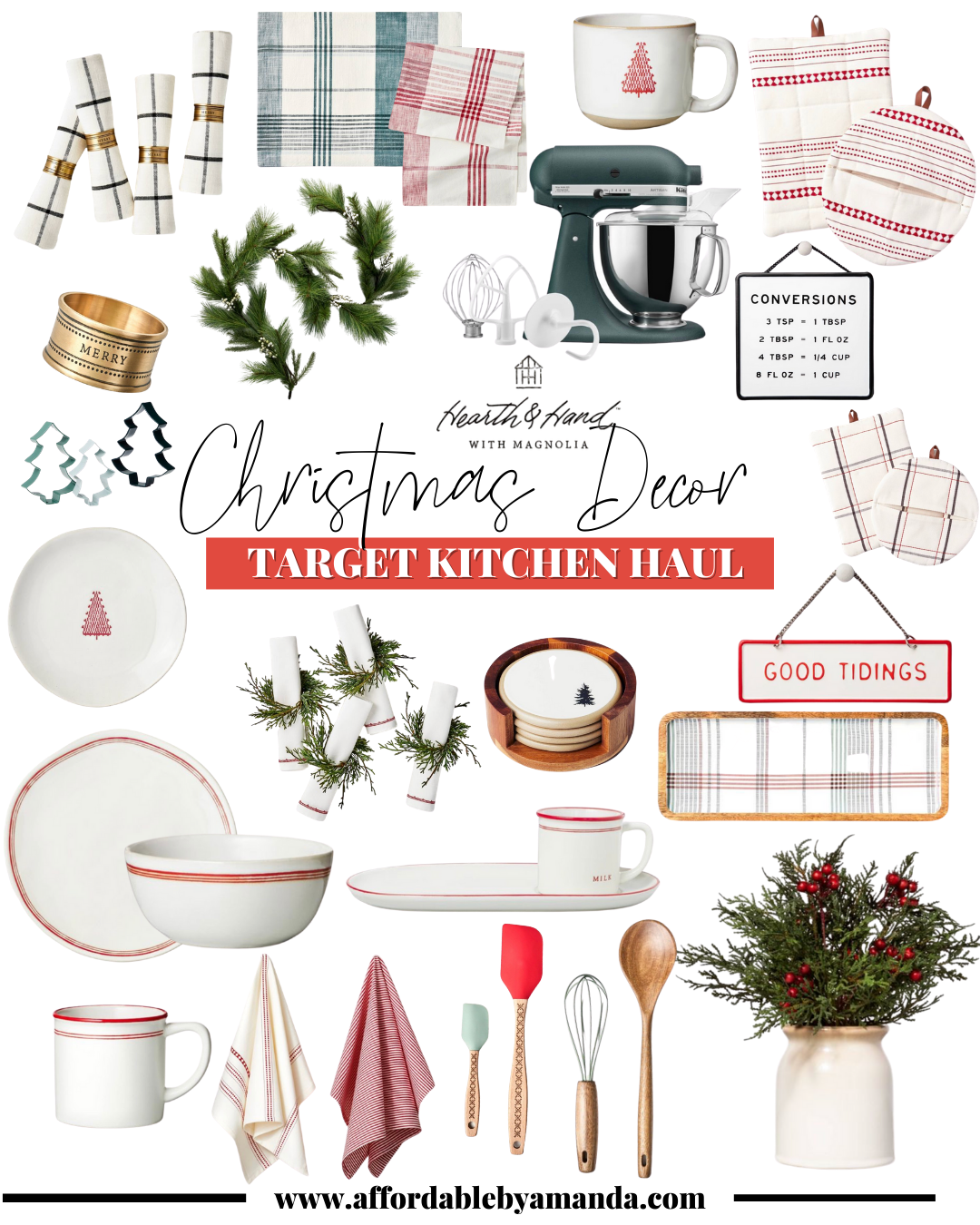 Target Christmas Decor 2020 - Holiday Décor - Hearth & Hand™ with Magnolia - Affordable by Amanda