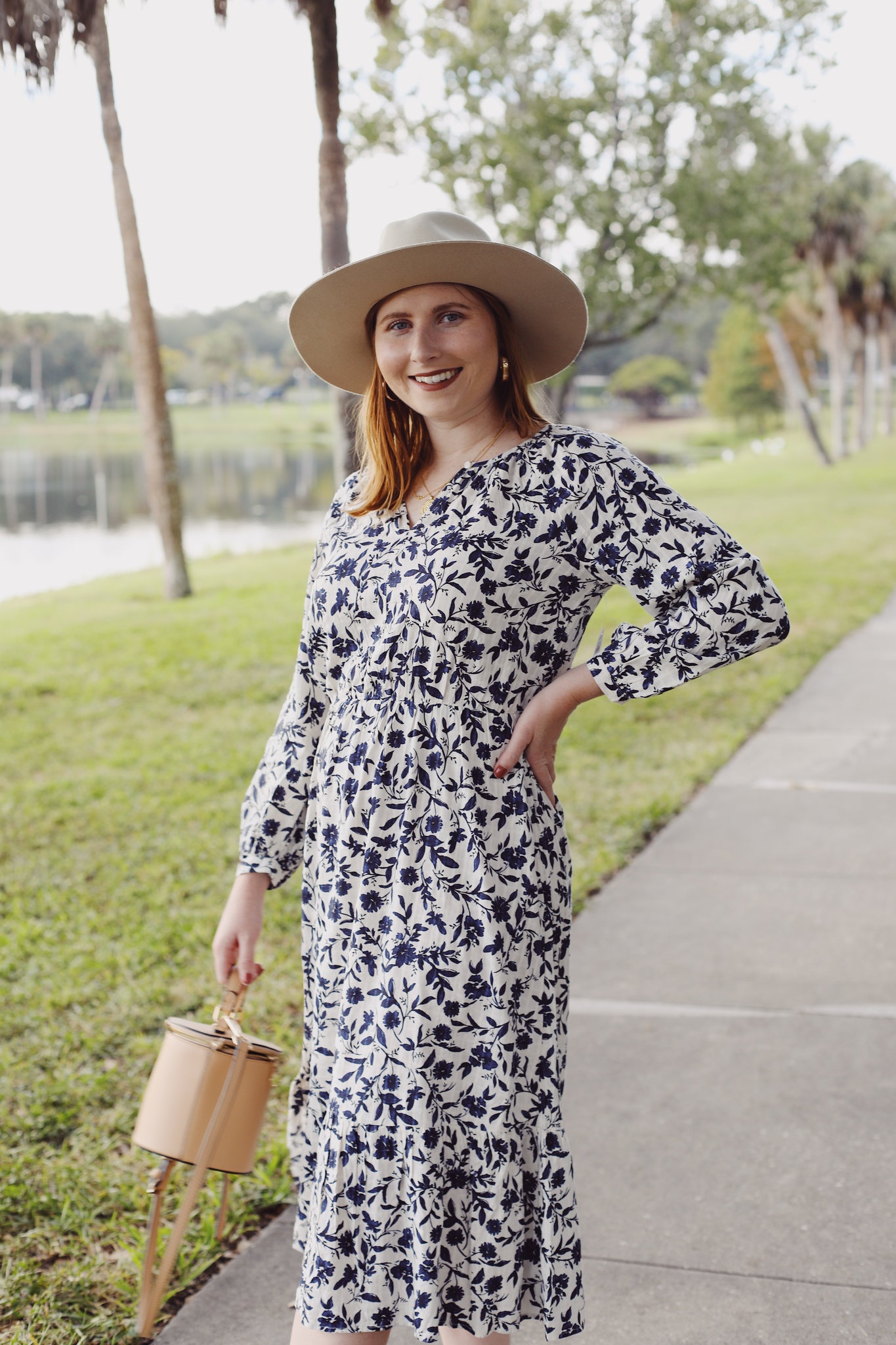 old navy print dress