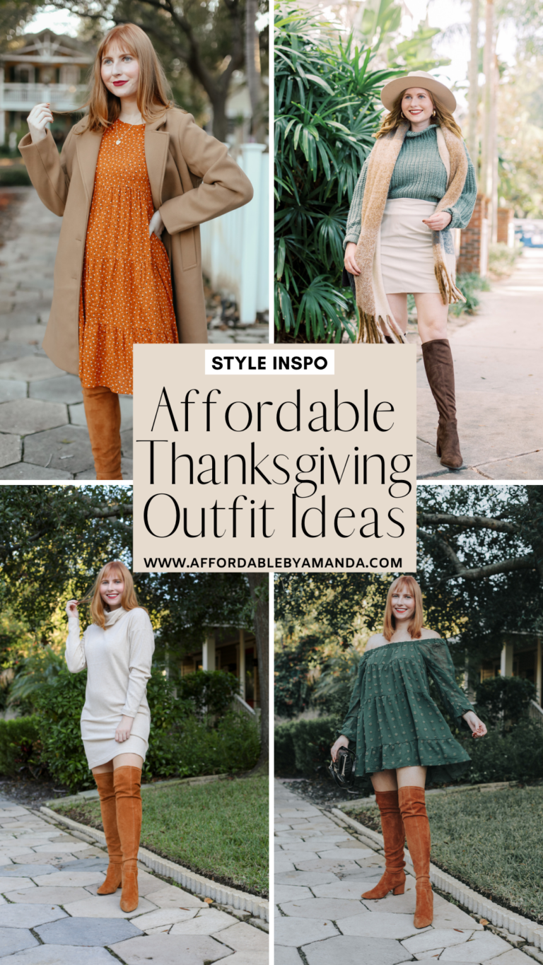 Affordable Thanksgiving Outfit Ideas Affordable by Amanda