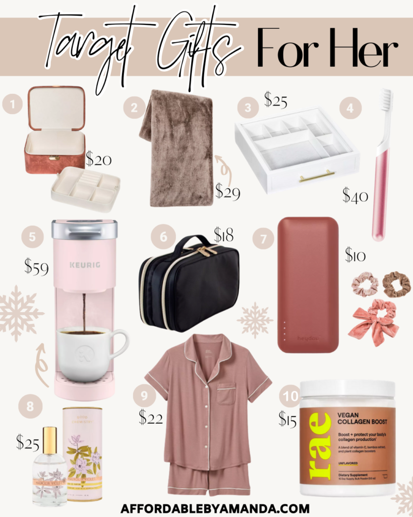 Target Gifts for Her - Affordable by Amanda