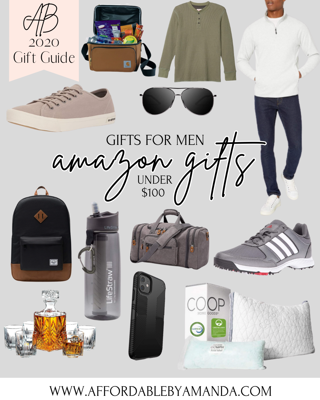 Gift Guide for Him - Affordable by Amanda