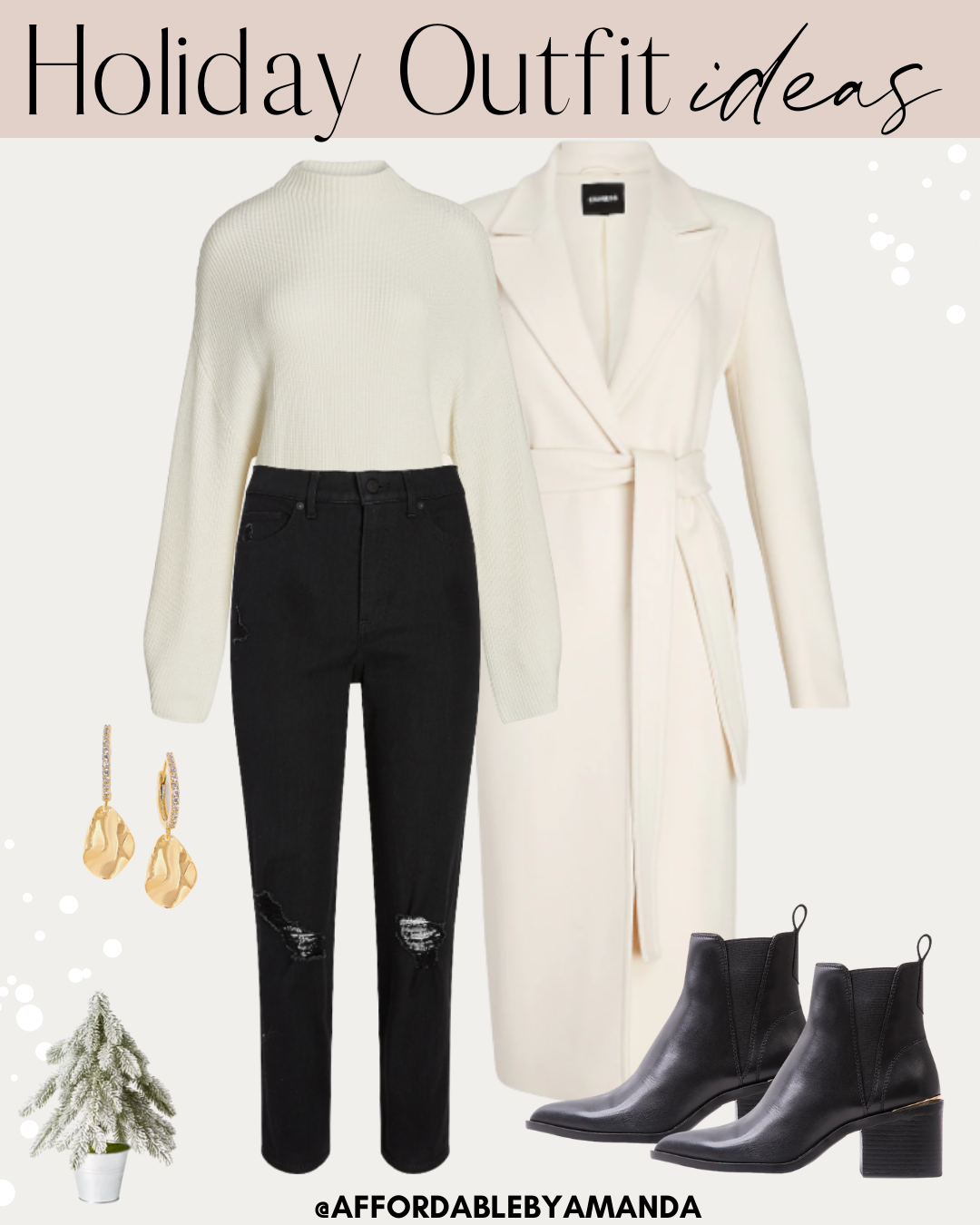 Holiday Outfit Ideas 2020 - Affordable by Amanda