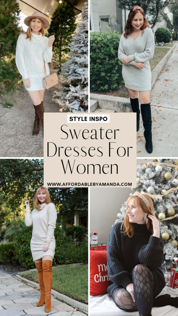 Sweater Dresses for Women - Affordable by Amanda