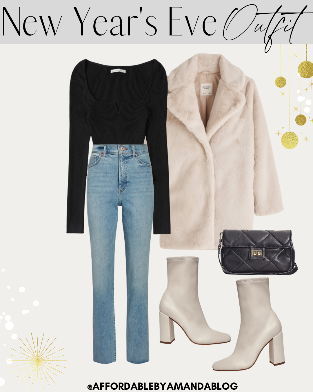 New Years Eve Outfit Ideas 2020 - Affordable by Amanda
