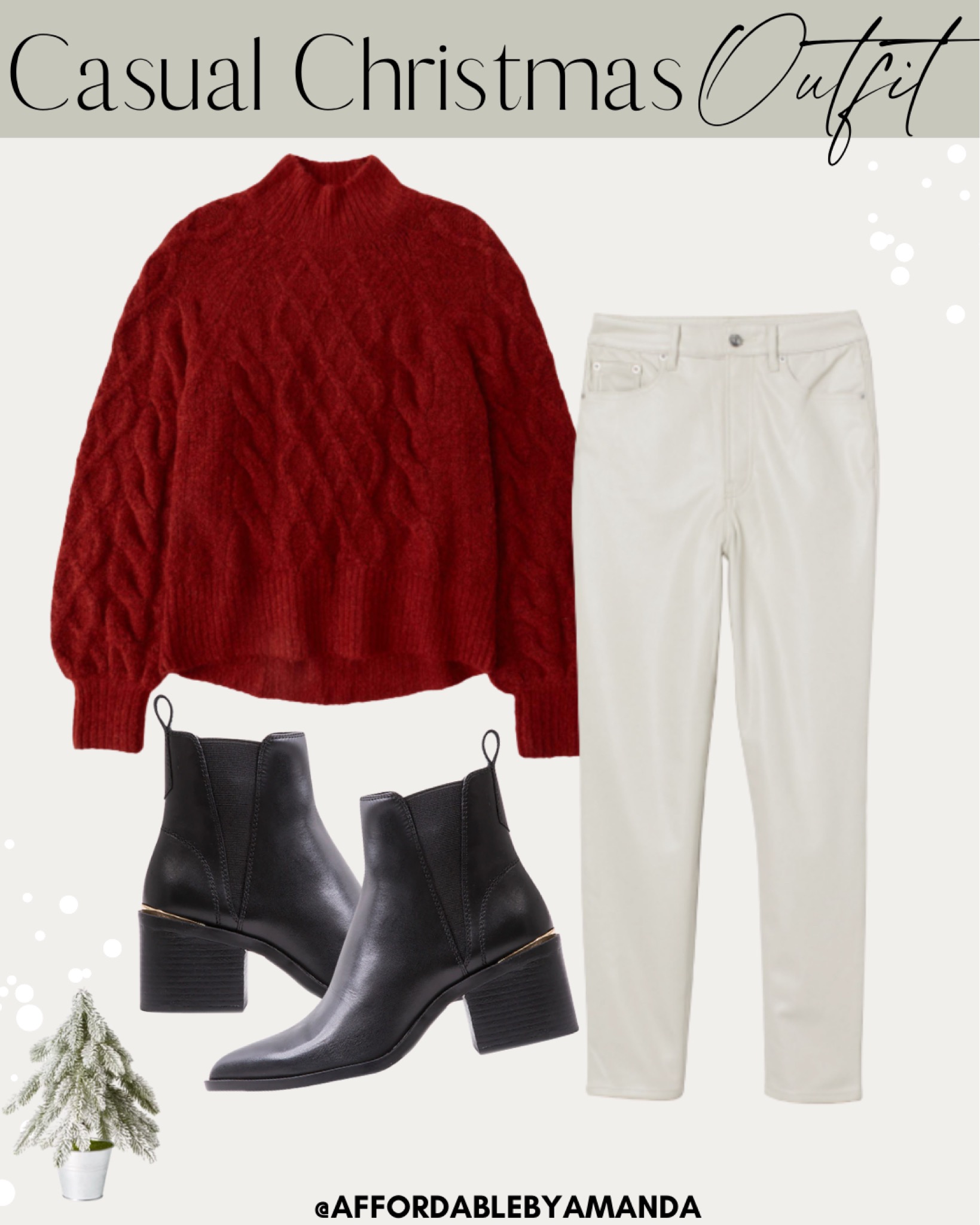 Casual christmas outlet outfit ideas