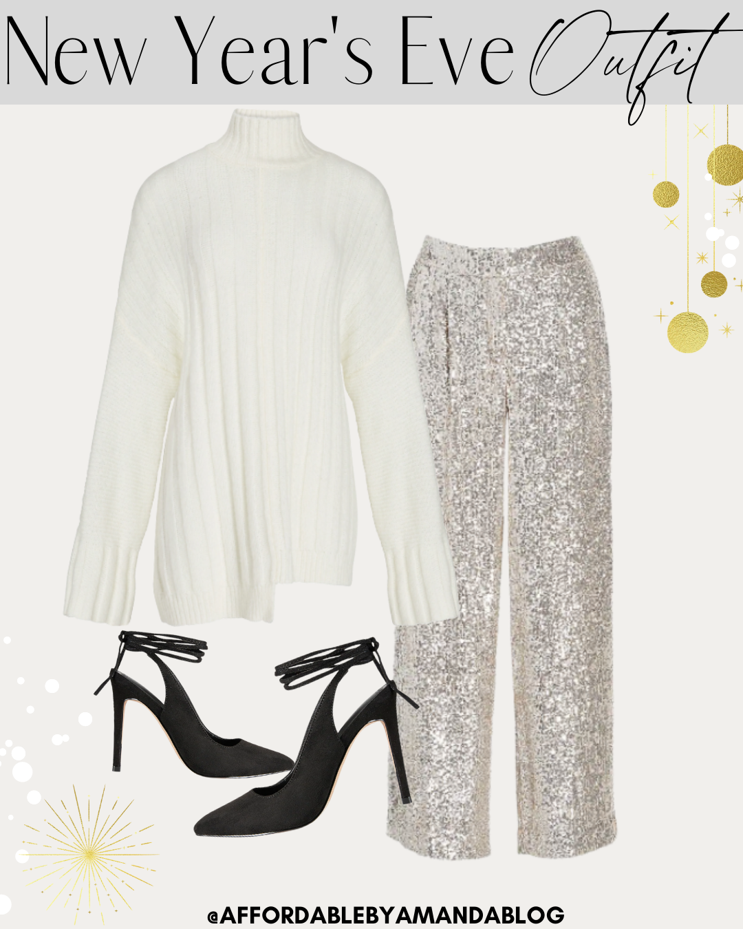 New Year's Eve Outfit Ideas 2020 | Affordable by Amanda