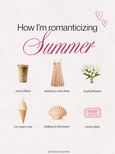 ☀️ romanticizing summer starting …. NOW!