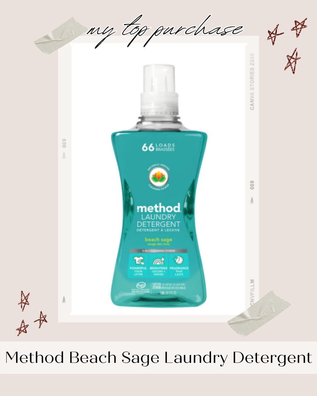 Method Beach Sage Laundry Detergent - Top 20 Purchases of 2020 - Affordable by Amanda