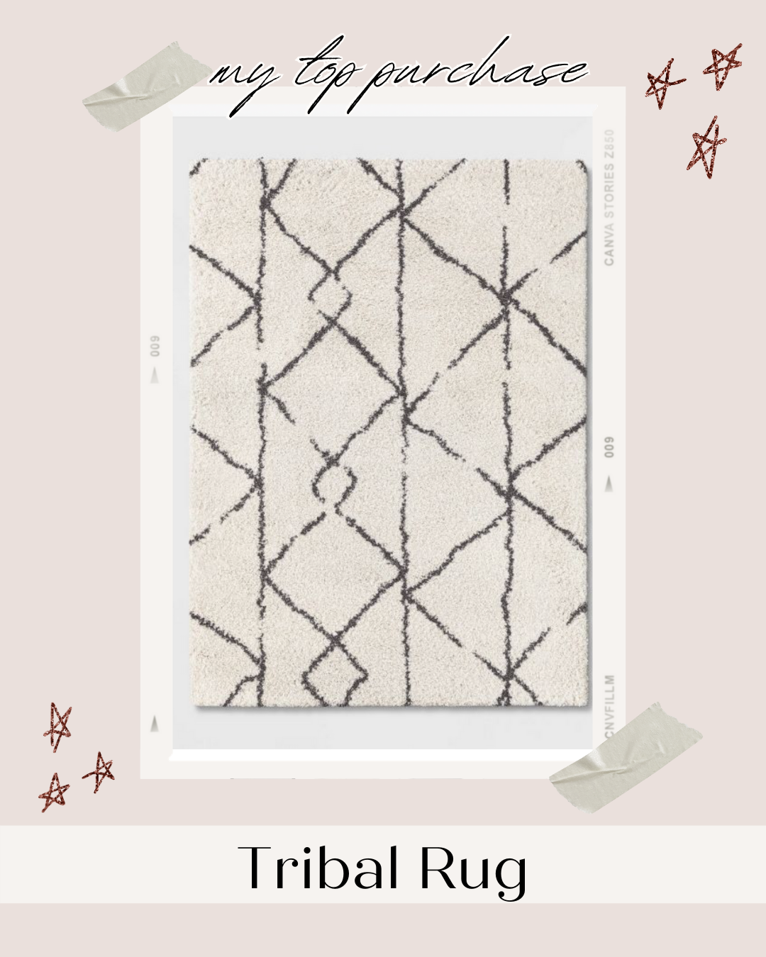 Haydon Morocon Hand Tufted Shag Area Rug Cream - Project 62™ 