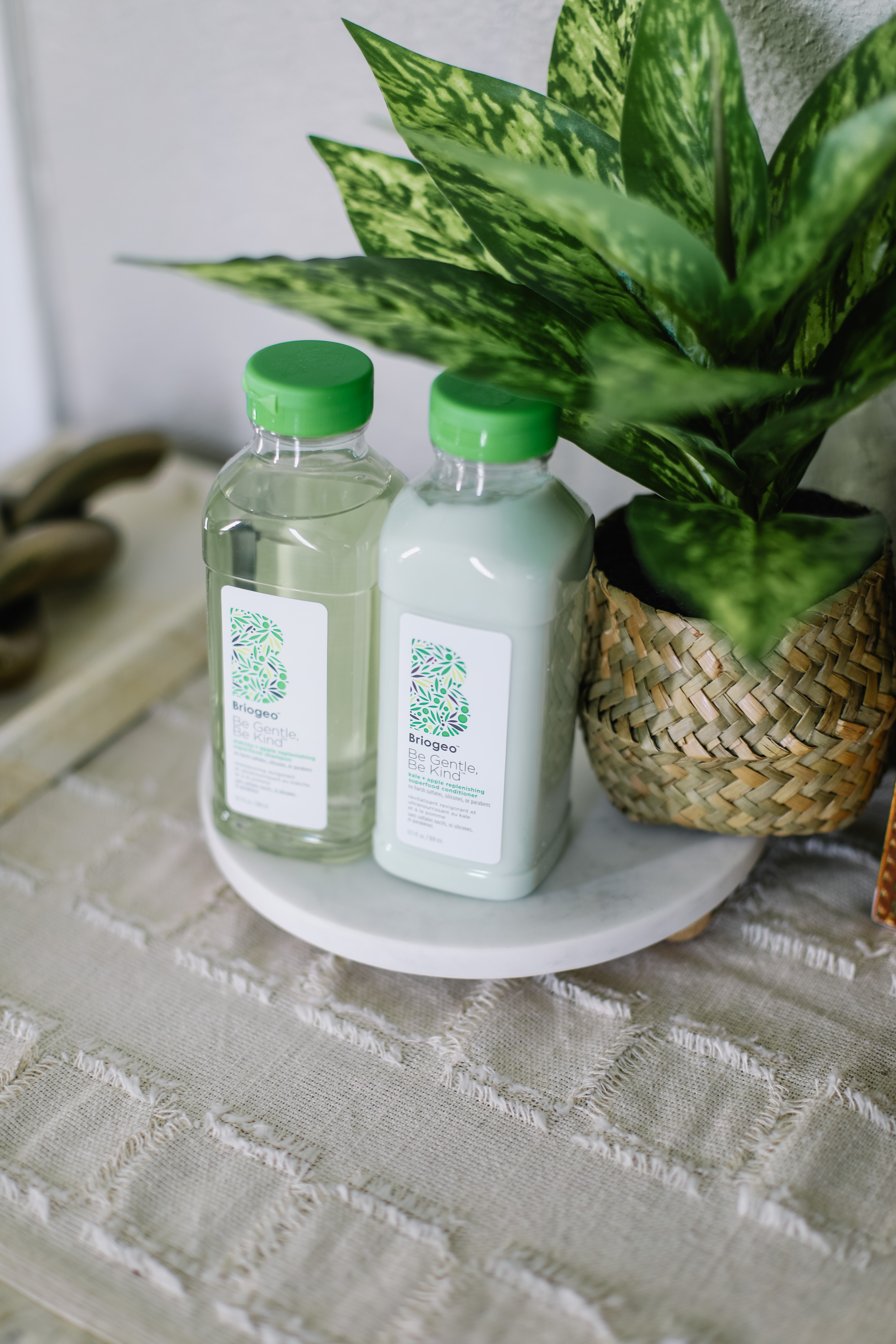 Briogeo Shampoo and Conditioner Reviews | Be Gentle, Be Kind Matcha + Apple Replenishing Shampoo | Affordable by Amanda