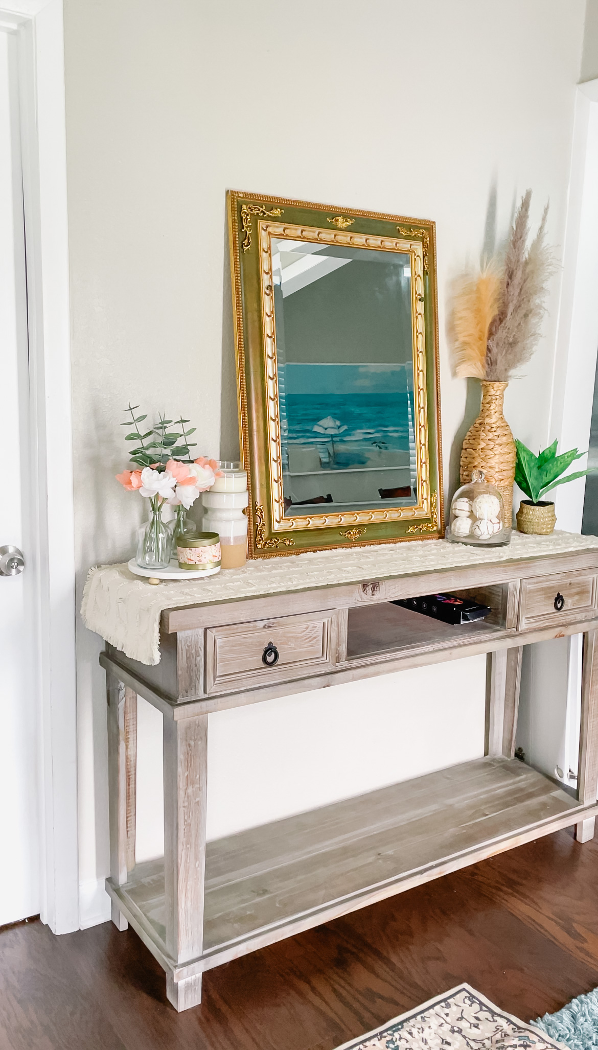 Target Home Decor Ideas: Spring 2021 | Affordable by Amanda | Entryway Console Table Home Decor