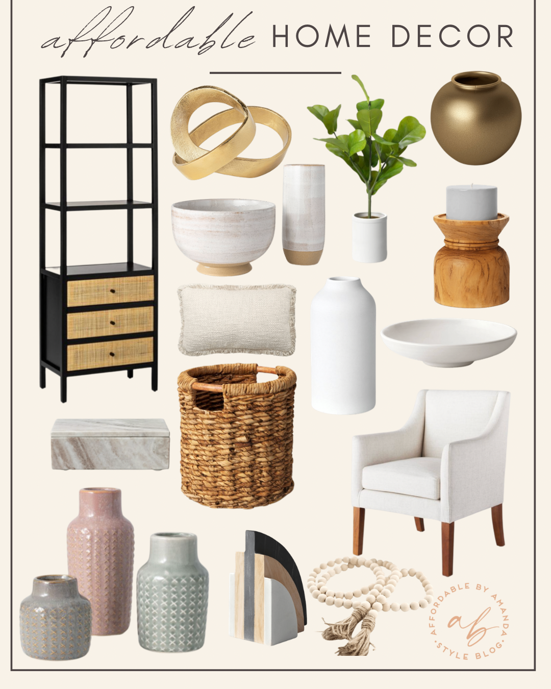 Target Home Decor Ideas: Spring 2021 - Affordable by Amanda
