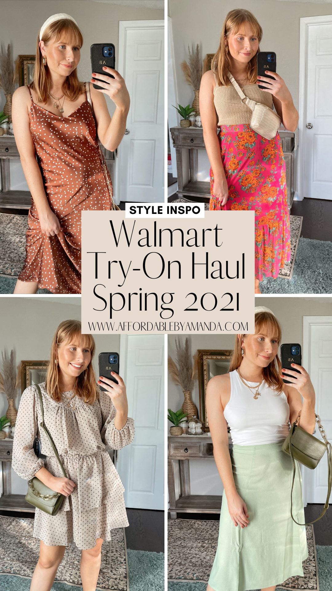 Walmart Try On Haul | Spring 2021 | Affordable by Amanda | Cute Walmart Outfits 