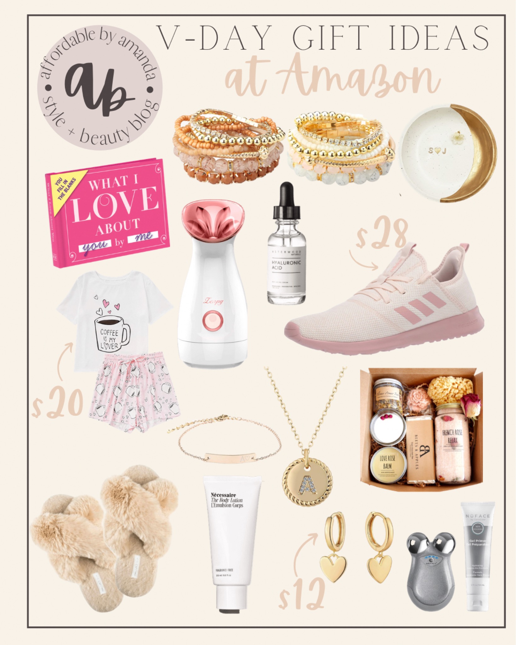 50 Valentine's Day Gifts for Her 2021 - Affordable by Amanda - Amazon Valentine's Gift Ideas for Her