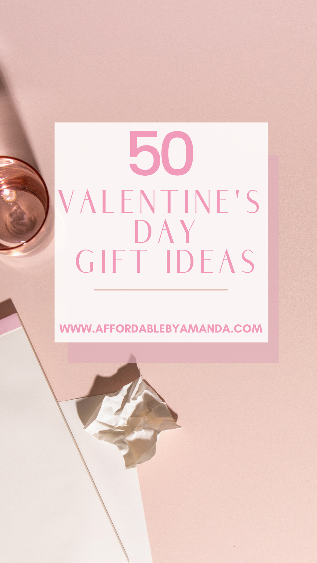 50 Valentine's Day Gifts for Her 2021 - Affordable by Amanda 
