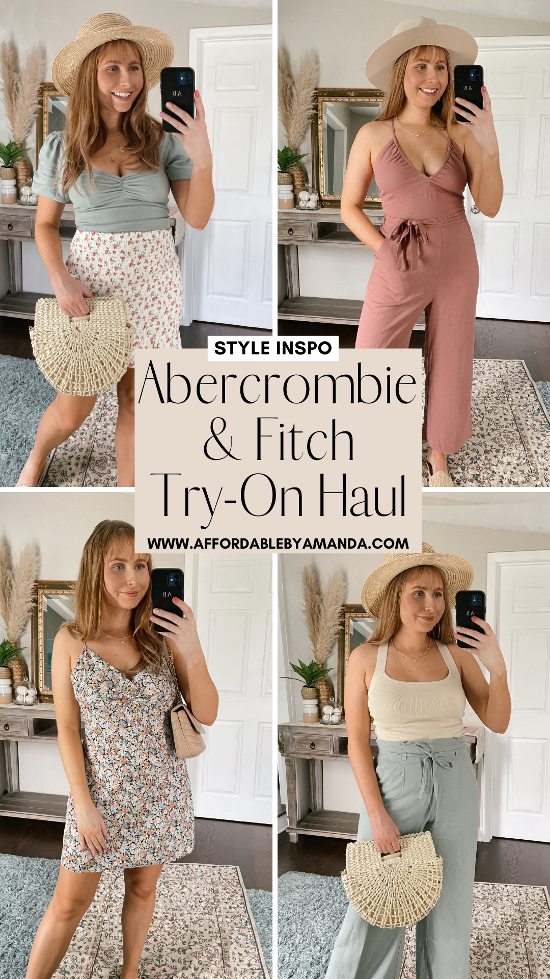 Abercrombie and Fitch Spring Try On Haul - Affordable by Amanda
