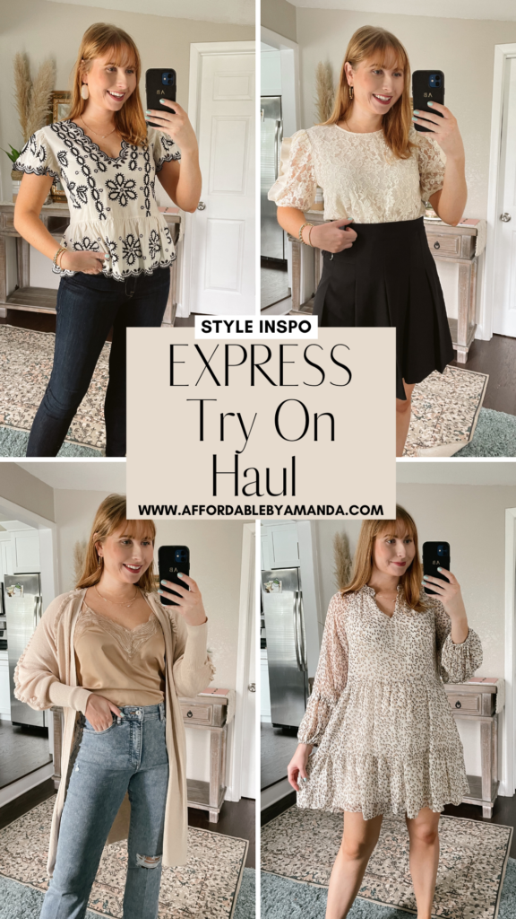 Express Try On Haul Spring 2021 - Affordable by Amanda