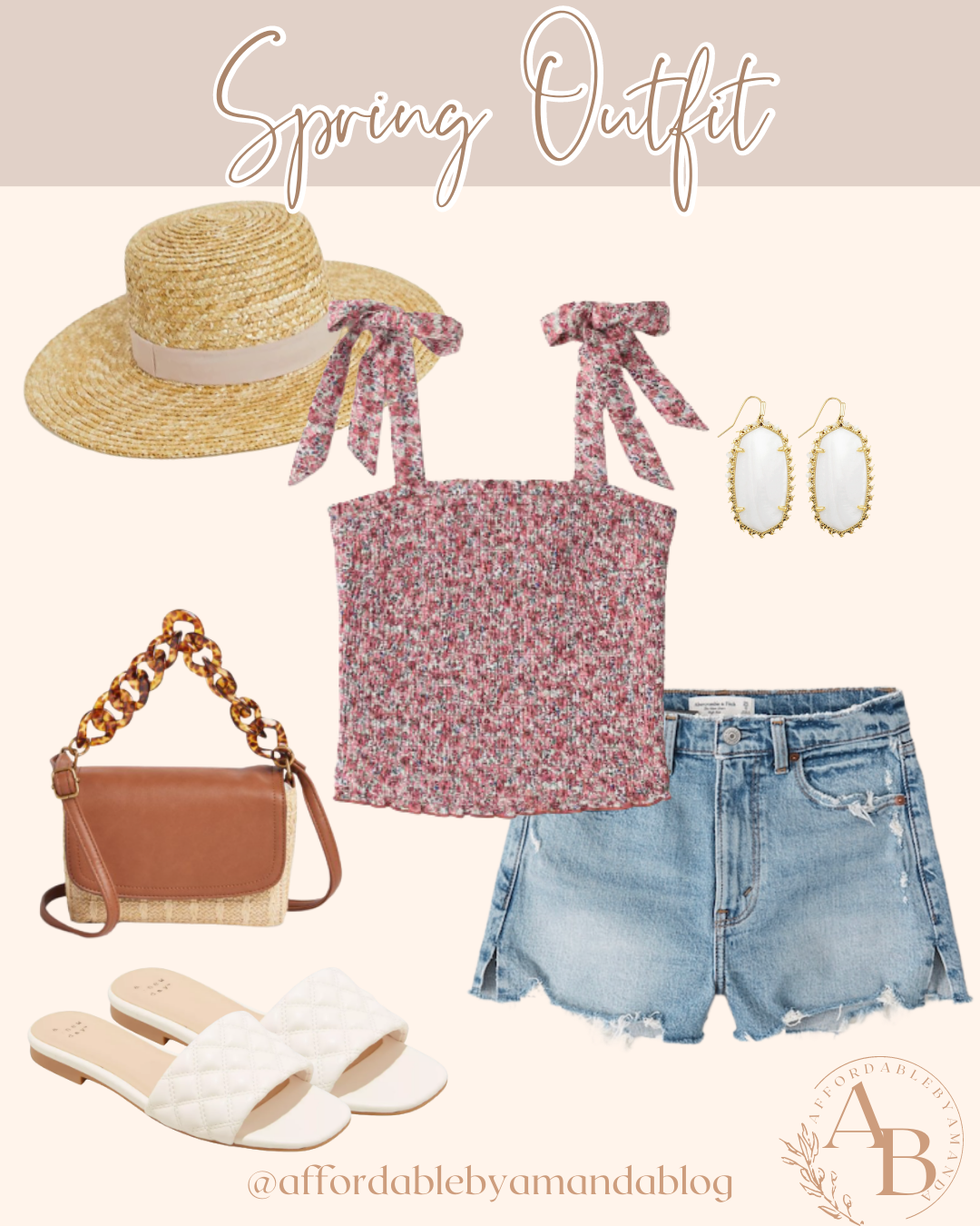 Cute Spring Outfit Idea 2021 | Affordable by Amanda