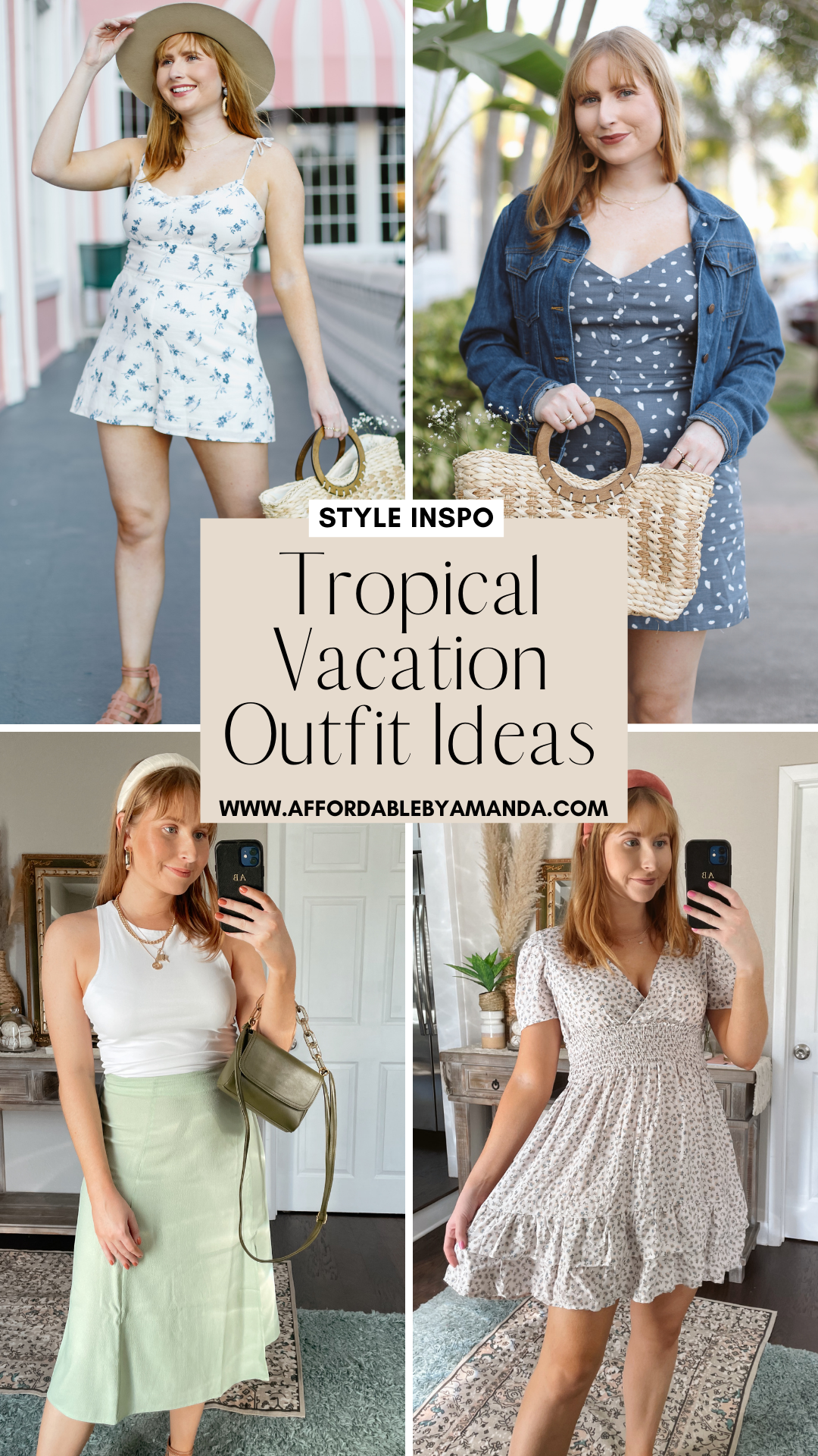 Tropical Vacation Outfit Ideas - Vacation Outfit Ideas 2021 - Spring Outfit Ideas - Best Tropical Vacation Outfits