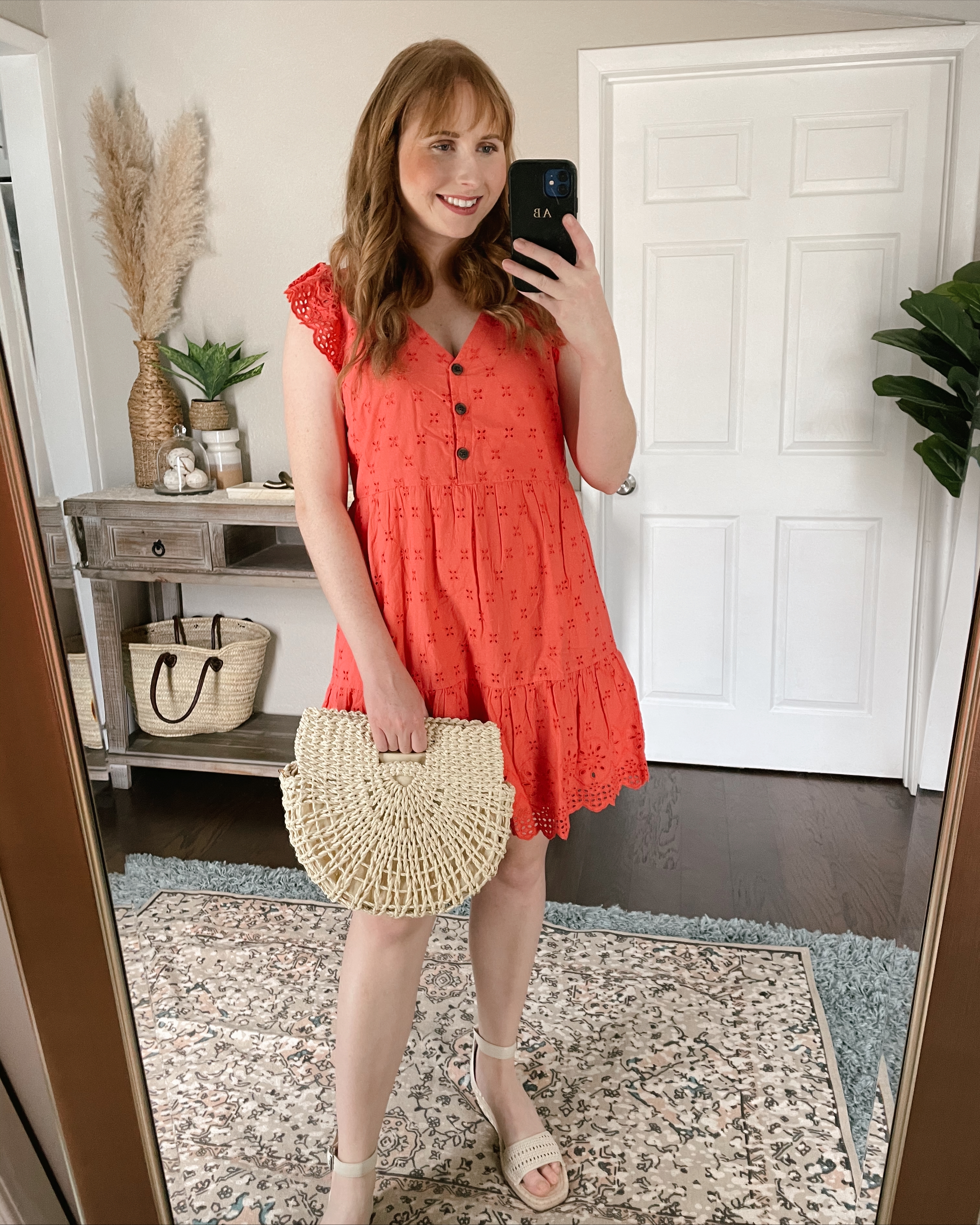 LOFT Spring Try On Haul 2021 - Eyelet Tiered Dress 
