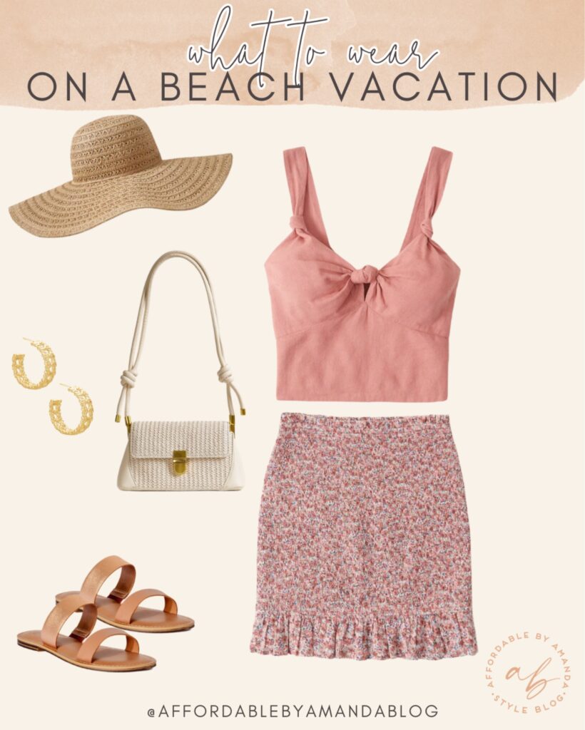 What to Wear on a Beach Vacation - Affordable by Amanda