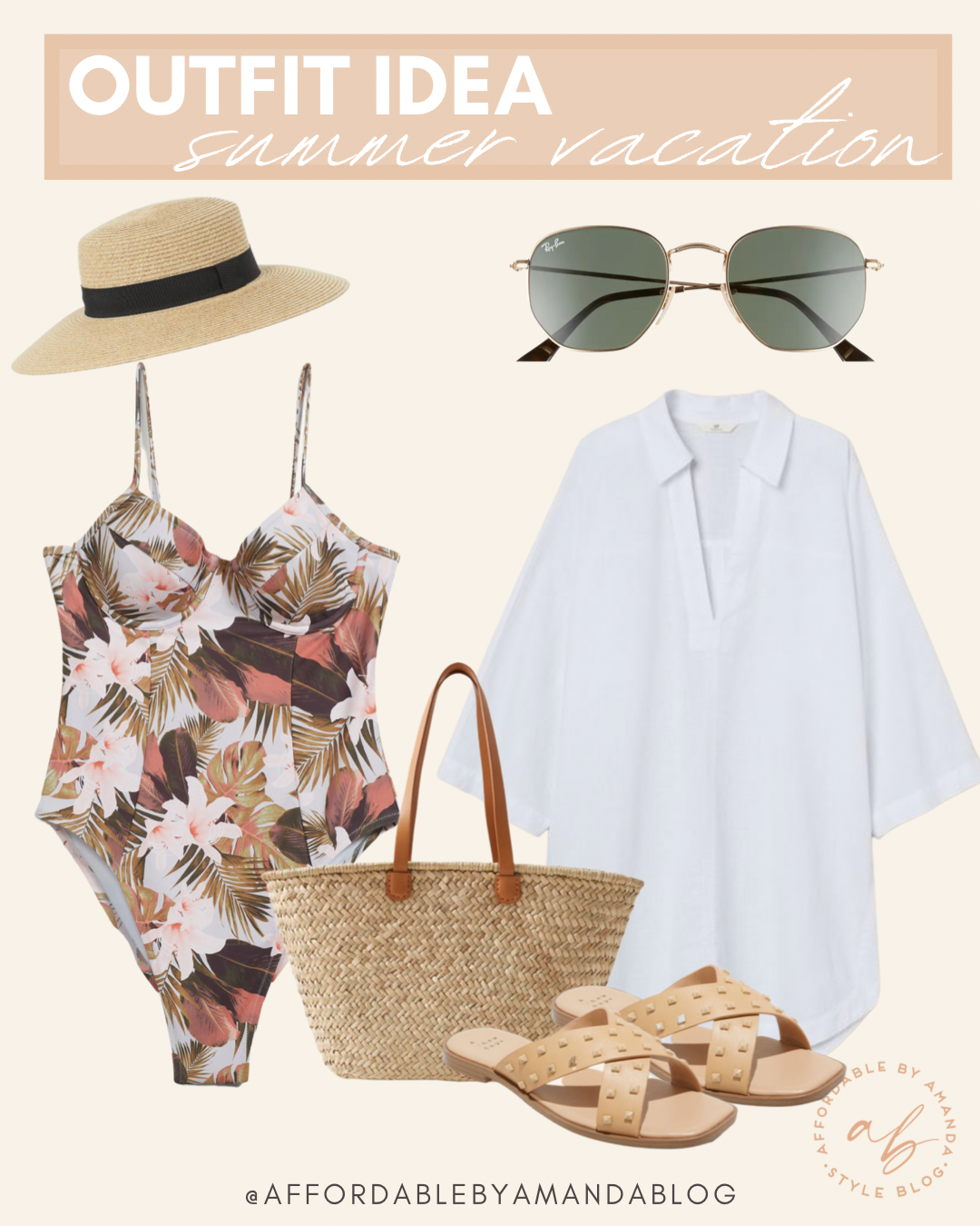 21 Summer Vacation Outfits 2021 - Affordable by Amanda