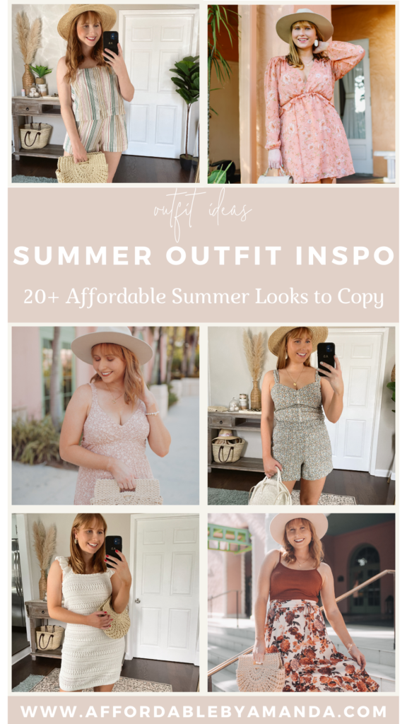 Summer Outfit Inspo 2021 - Affordable by Amanda