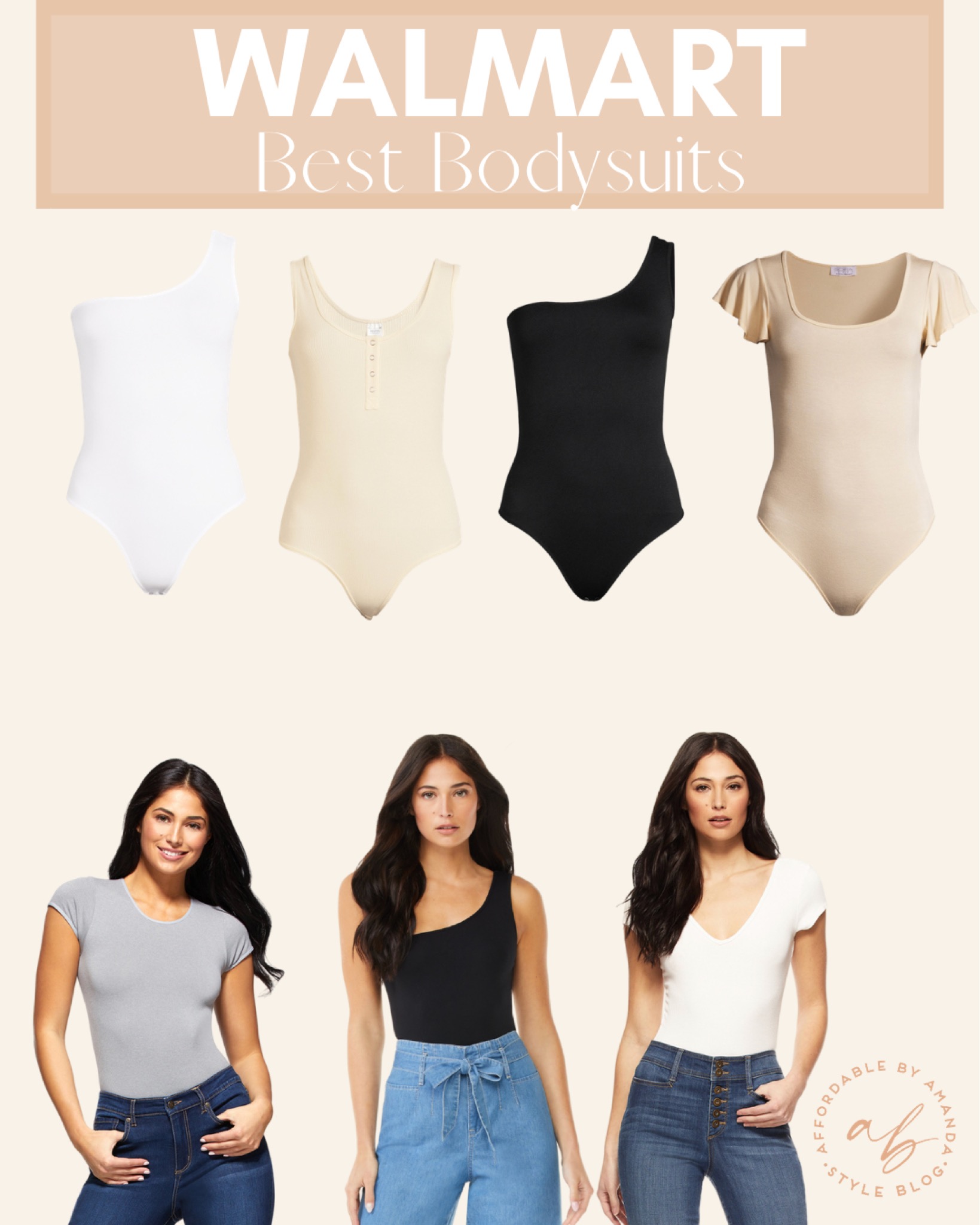 Best Bodysuits for Summer - Affordable by Amanda