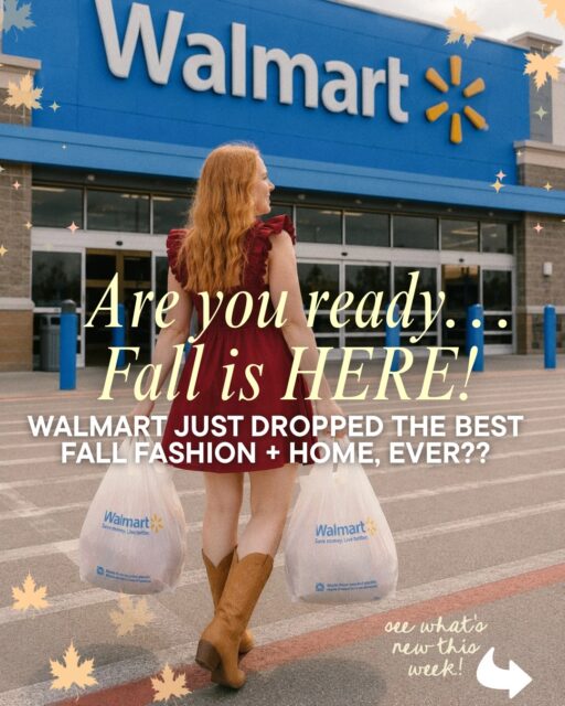 Use “FALL” 💙 for the 🔗’s to these NEW fall finds! 🍂🤎

The fall fashion AND home decor at Walmart is already SO good! 🍁 

I’m sharing some of my favorite new arrivals that just dropped this week 😱👀 from elevated everyday tops and trending denim to chic handbags and affordable accessories. 

The best part? Everything is budget-friendly, making it easy to refresh your fall wardrobe and your home without overspending. ✨

🍂 Save ☑️ this post for your next Walmart run!
💬 Say ‘FALL’ ⬇️ and make sure you are f0llowing me @affordablebyamanda 1st for the info to send your way!

🏷️: Walmart fall fashion, Walmart fall outfits, Walmart new arrivals, Walmart fashion finds, Walmart clothing, Walmart fall wardrobe, affordable fall fashion, fall outfit ideas, Walmart style, Walmart haul, midsize fashion, budget-friendly fashion, fall trends 2026, casual fall outfits, everyday fall style, Scoop at Walmart, Free Assembly, Time and Tru, Walmart handbags, Walmart accessories, affordable denim, women’s fall clothing, designer-inspired fashion, autumn outfit inspiration, affordablebyamanda

Under $50 💼 that look high end?! Love the beaded styles so much!! 

Cutest floral dress & new shoes for fall 👀🫶🏻

Pilates princess - but make it fall 💪🍂

Burgundy 💯 will be trending this fall season 

Shoes galore!!! 👢 

🏠 pottery barn whoooo????

Add to 🛒 ASAP!! Soft and cozy!!! 🎃 

SPANX inspired and on SALE!! 

No words 😶 need this bag 

More fall 🏠 new arrivals! 😮 

Madewell 👖?? Designer lookalike bag for $39?? 

🔗💬Say FALL ⬇️ to get your hands on all of these amazing 🤩 new @walmart finds before they sell out!