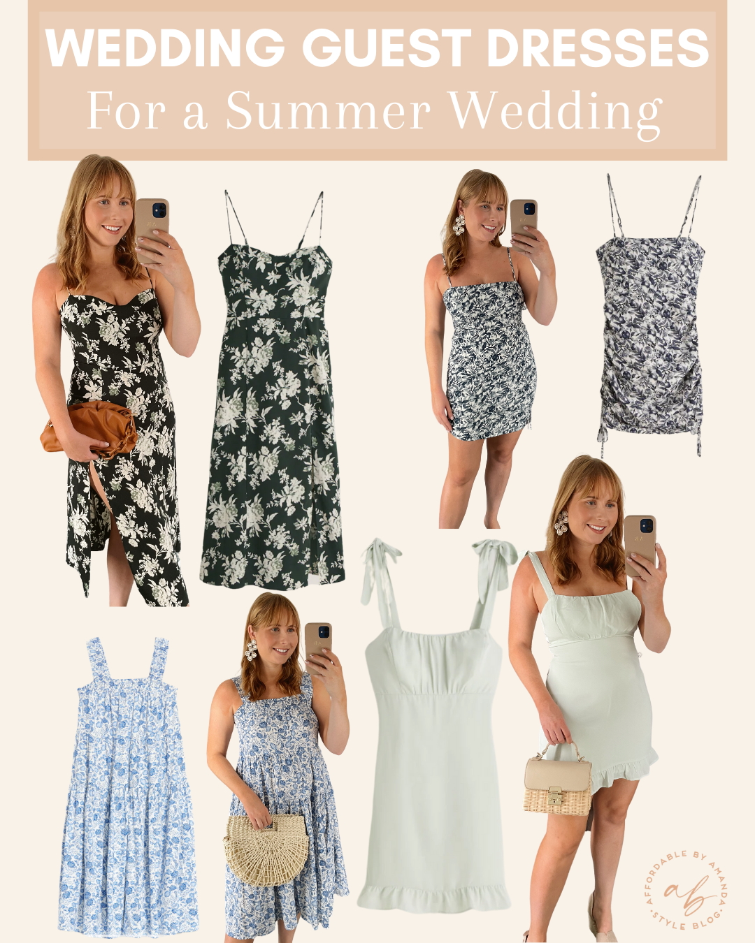 The Best Wedding Guest Dresses for Summer 2021 | Affordable by Amanda