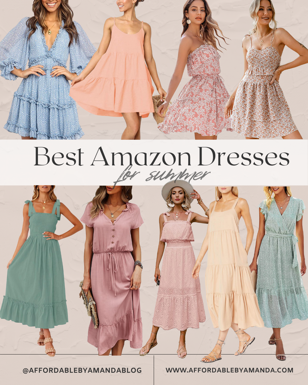 Best Amazon Dresses 2021 - Amazon Summer Dresses 2021 - Best Summer Dresses on Amazon 2021 - Best Amazon Casual Dresses - Affordable by Amanda