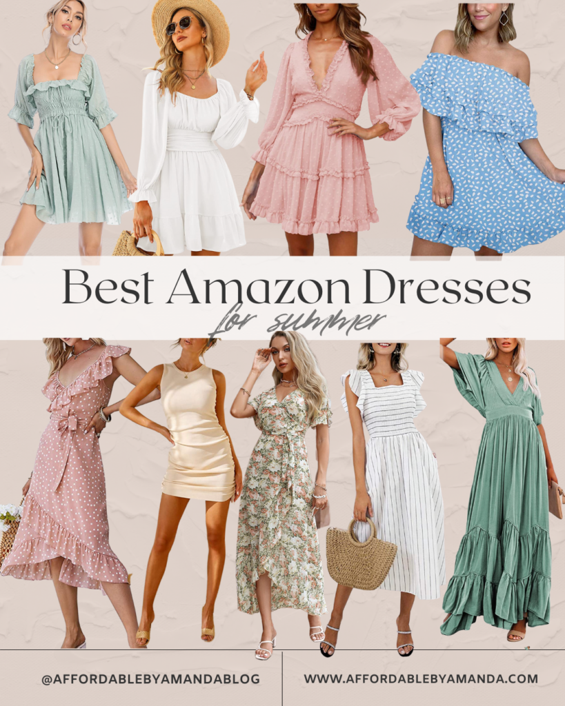Best Amazon Dresses for Summer - Affordable by Amanda