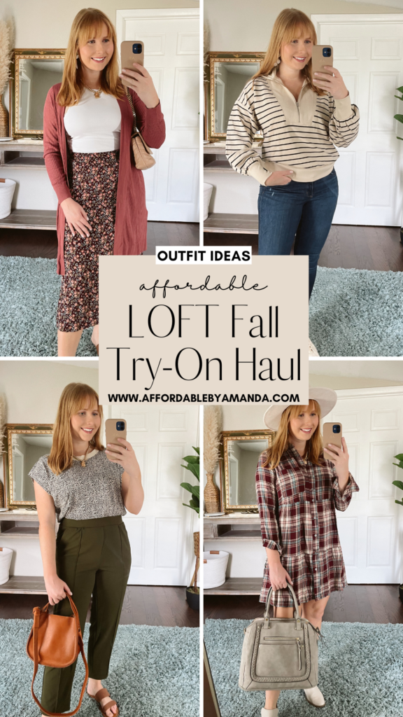 LOFT Fall 2021 Try On Haul - Affordable by Amanda