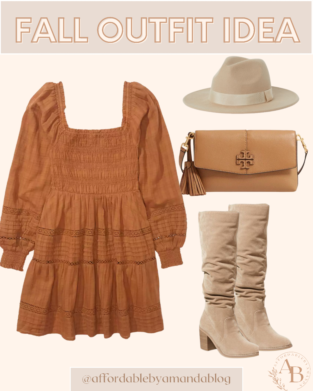 Fall Outfit Idea - Affordable by Amanda